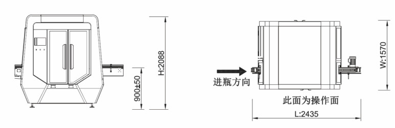 7000BPH TN-150DLH High Speed Positioning Sticker Labeling Machine 220V 2.2KW