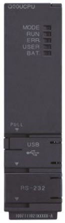 Q01UCPU Mitsubishi Q Series PLC CPU, Ethernet Networking Mini USB Interface, 60