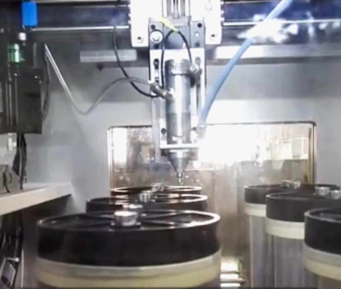 Vacuum Glue Potting Machine For Electronic Components Packaging