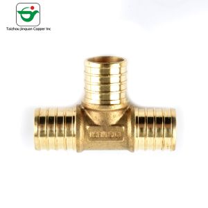  Precision Machining 1/2''X1/2&quot;X1/2'' Brass Hose Connector Equal Tees Manufactures