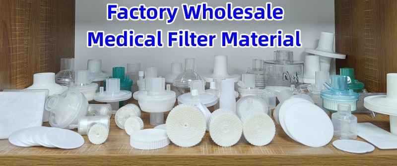 Cotton Round Bacterial Viral Filter Paper 99.99% Bfe