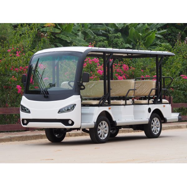 Quality Safe & Comfortable Electric Sightseeing Bus 11 Seats 72V Lithium Battery High Climbing Ability Support Long Range for sale