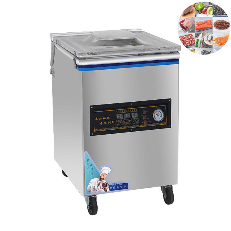 Desktop Single Chamber Industrial Pump Vacuum Sealer Automatic Vacuum Packaging Machine