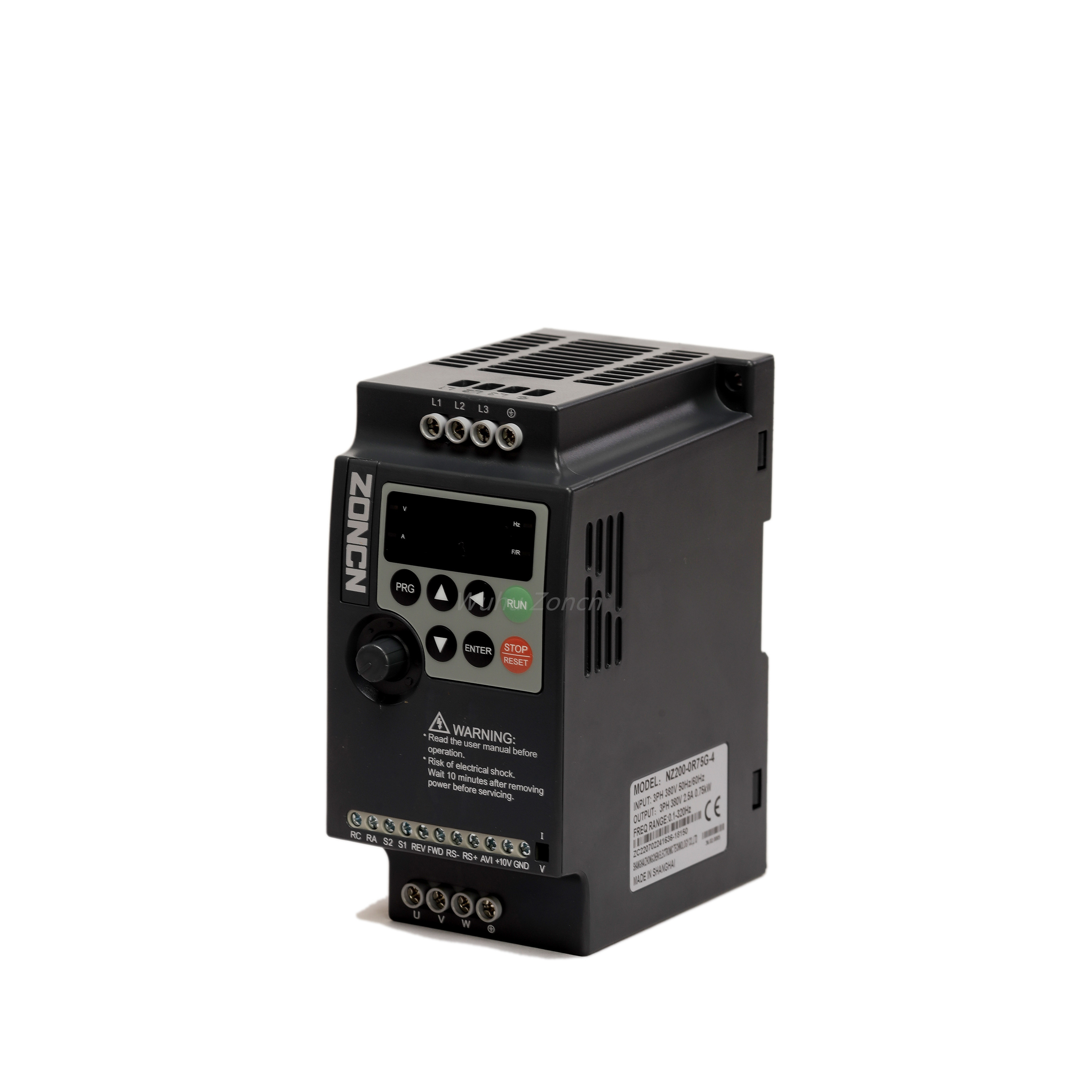7.5kw 11kw Low Voltage Inverter Single Phase Motor Frequency Inverter 20A 26A