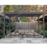Buy cheap Bioclimatic Aluminum Remote Electric Louvered Pergola Wind Resistant Easy from wholesalers