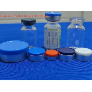 Customization Injection Transparent Vial Cylindrical 50ml Sterile Vials