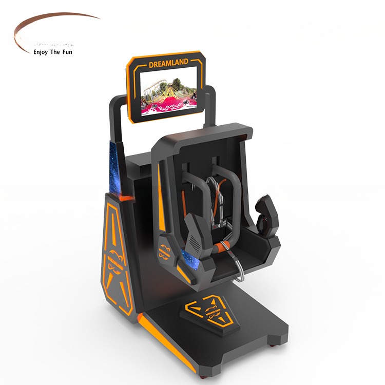 Dreamland 360 vr roller coaster simulator arcade vr 360 flight machine with vr glasses