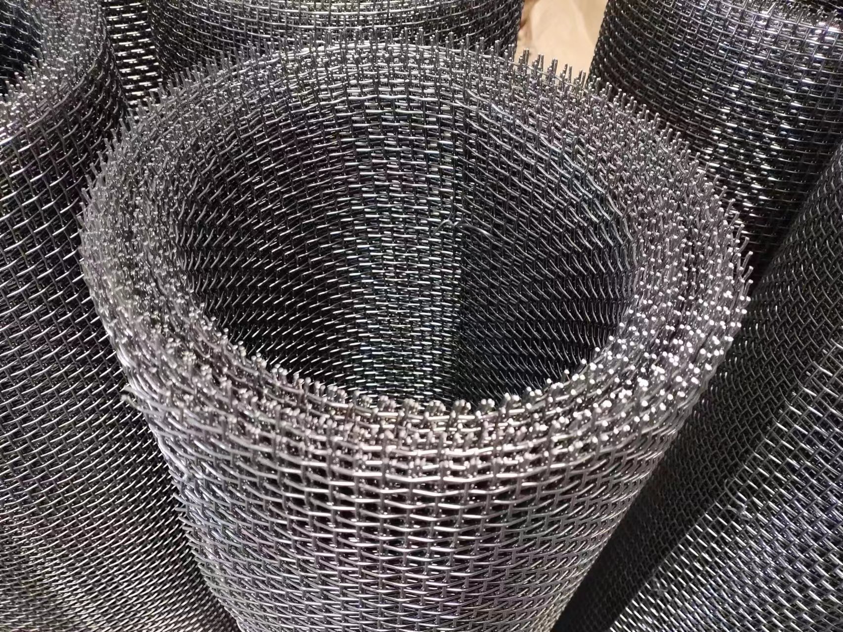 stainless steel crimped wire mesh
