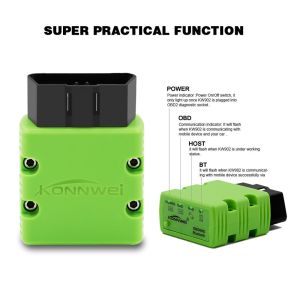 Auto Bluetooth Diagnostic Scanner Elm327 Bluetooth Adapter Scanner Android