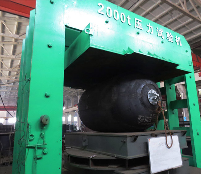50kPa Pneumatic Rubber Fender ISO17357-1:2014 Specifications BV Certificate