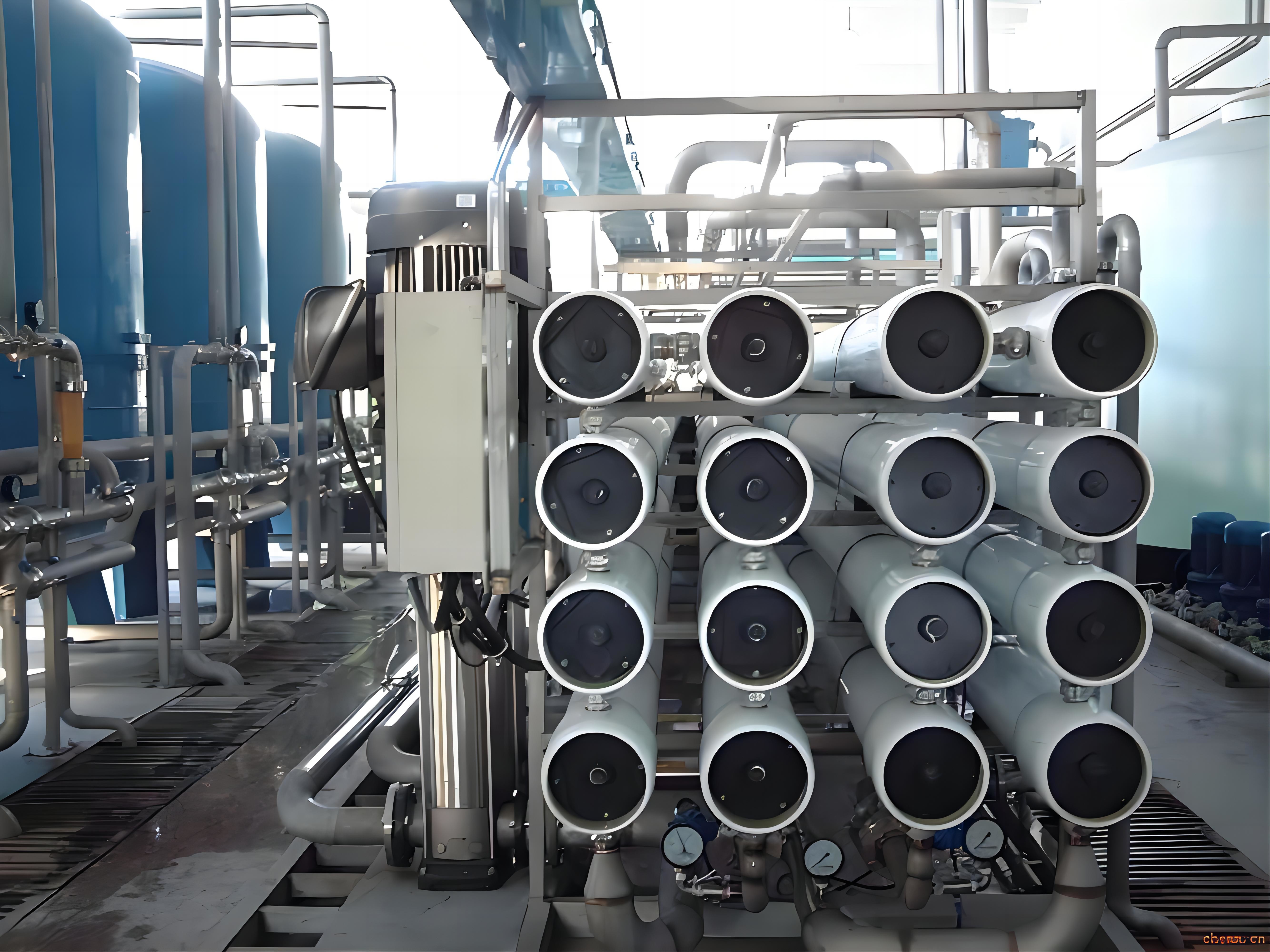 Water Reuse System Water Purification Plant 23kw 5000kg In Container Water Desalinator