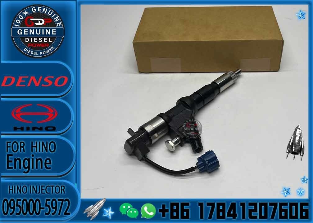 Injector For HINO Diesel Fuel Injector 095000-5972 095000-5970 095000-5971 23670-E0360 For HINO 700 Series E13C