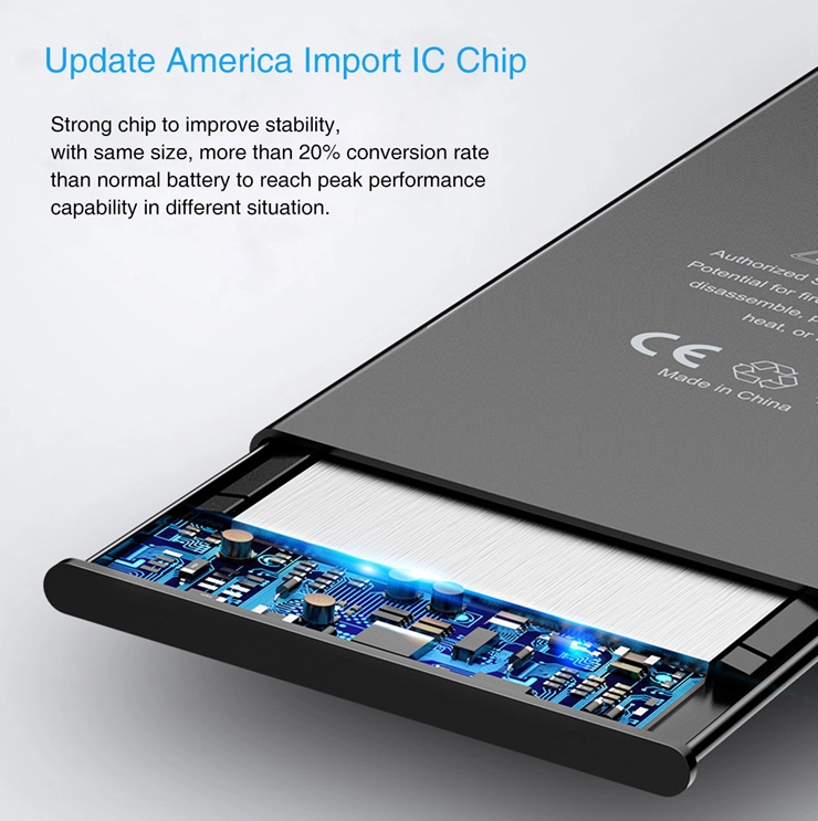 2200Mah Cell Phone Lithium Battery For Apple Iphone 6 7 8 7P 8P