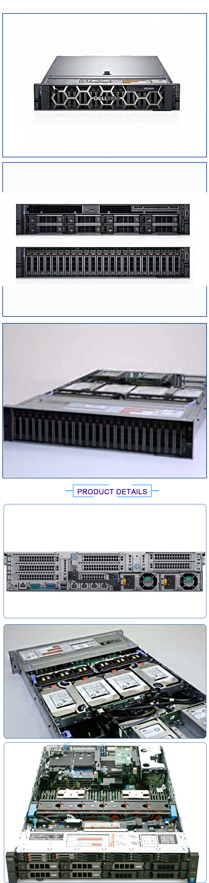 Dell PowerEdge R740XD 8C/8T 1.7G Intel Xeon Bronze 3106 11M Cache 9.6GT/s 2UPI No OS