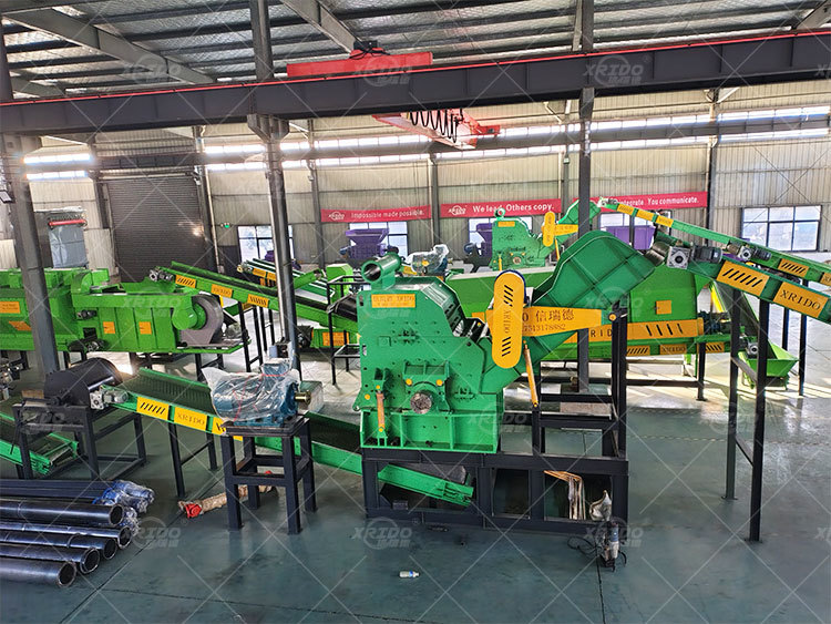 Metal Recycling Machine Car Body Metal Crusher Aluminum Cans Scrap Crusher