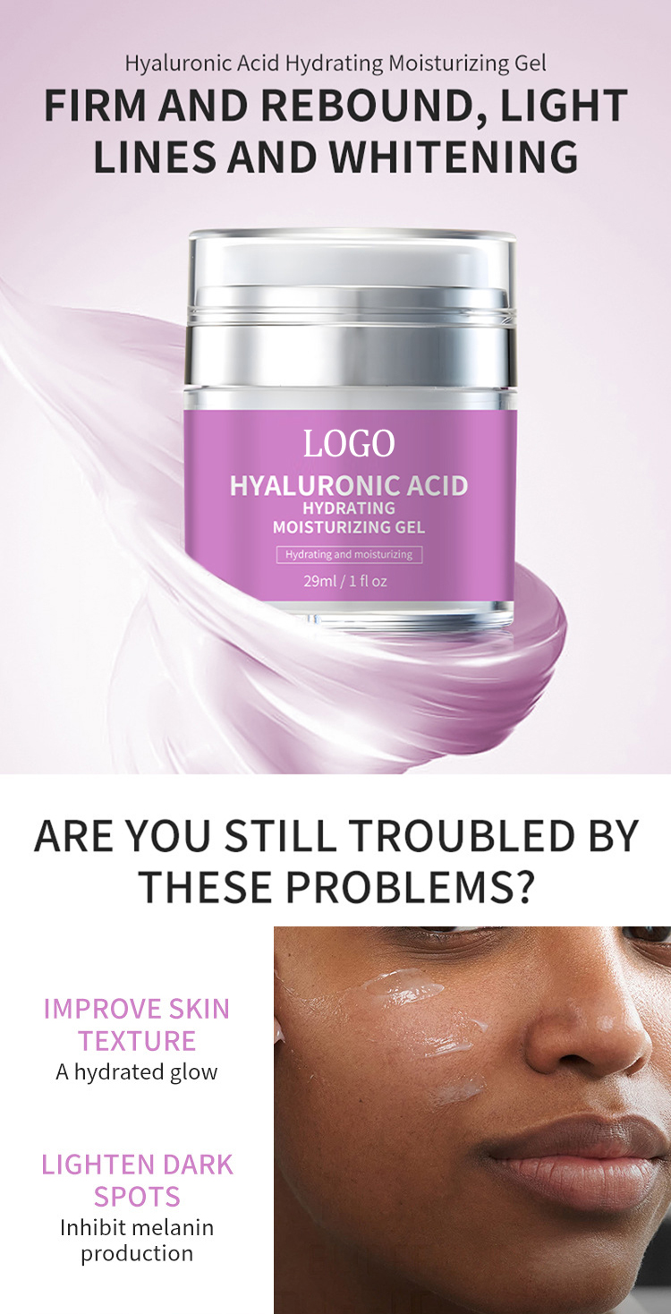 OEM ODM Collagen Reduce Fine Lines Face Cream Hydrating Face Lotion Face Moisturizer with Collagen Cream and Hyaluronic Acid