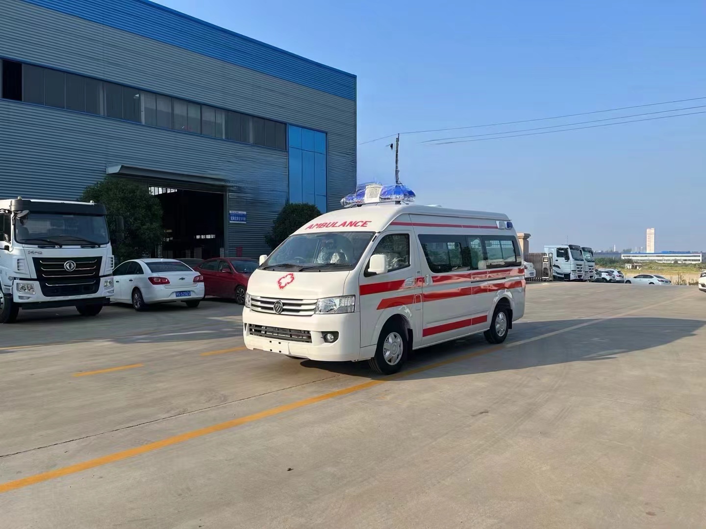 Top Ambulance for Sale Rescue Vehicle Ambulance New First Aid Brand Classic Ambulance for Sale