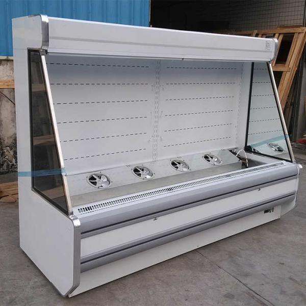 CE 1850W Commercial Open Display Fridge for Vegetable