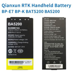 Oianxun RTK/GPS Handheld Battery BP-E7 BP-K BAT5200 BA5200 Handheld measurement