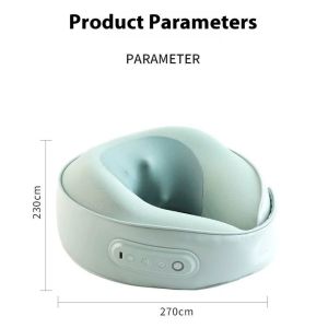 Portable Neck And Shoulder Massager Pain Relief 3D Kneading Massager For Tension