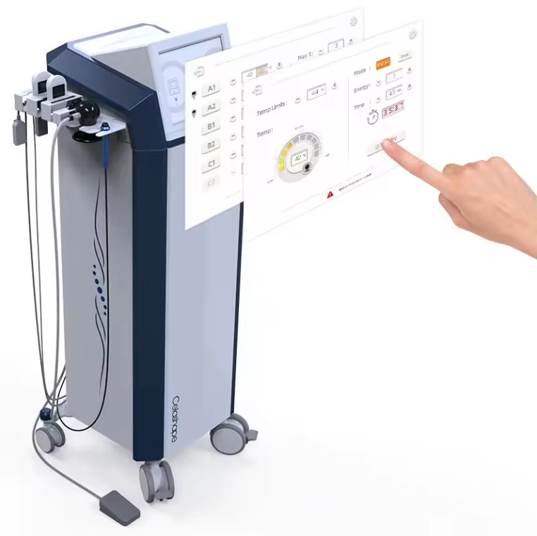 Non invasive RF Trusculpt Face Lifting Fat Burning Body Slimming Machine