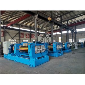 Friction Ratio of Front Roll 1 1.27m/min Rubber Mixing Mill for Consistent