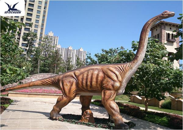 Playground Decoration Giant Dinosaur Statue Realistic Brachiosaurus Dinosaur