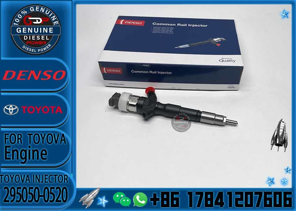 Original New Euro 5 Fuel Injector DCRI300460 23670-0L090 295050-0520 295050-0460 23670-30400