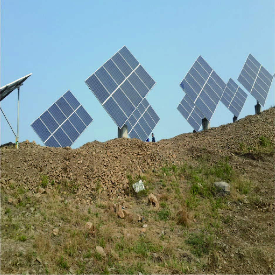 Photovoltaic C-Steel Solar Panel Ground Mounting Systems industrial solar mounting bracket