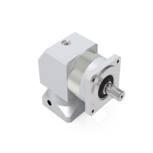 90 Degree High Efficiency OEM Right Angle Planetary Gearbox For 750W Servo Motor
