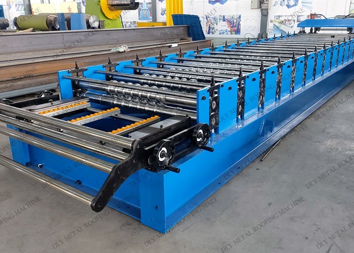 Sinus Corrugated Steel Panel Roll Former 7500kg Iron Sheet Making Machine