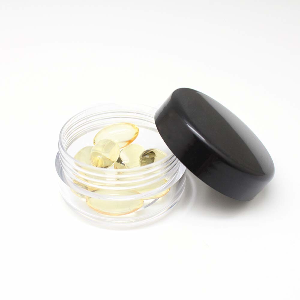 BPA Free Acrylic Cream Jars Skin Care Cosmetic Packing Eco Friendly