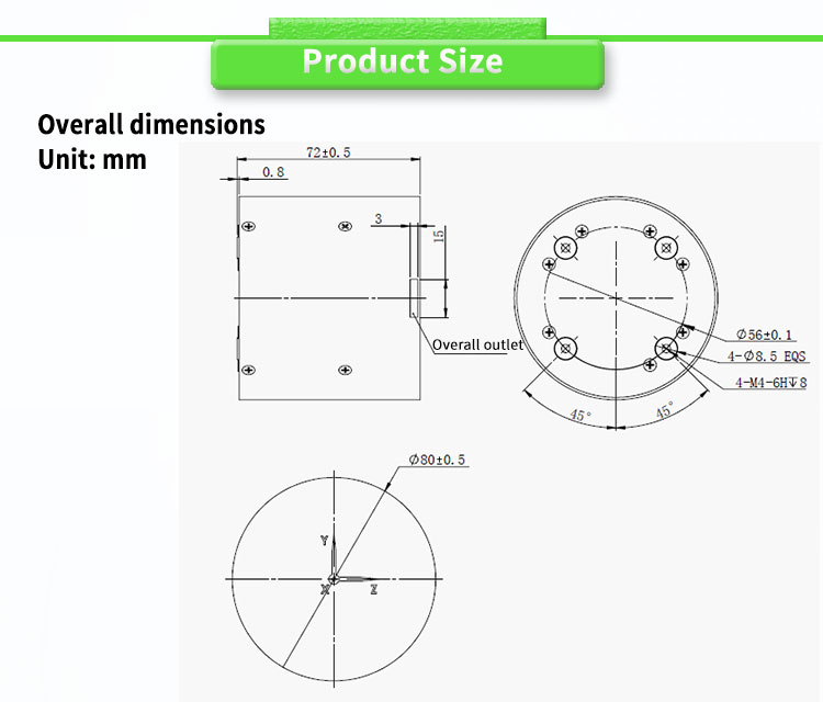 UNIVO UBTU300Y Attitude/Azimuth Reference System with Fibre Optic Gyroscope Sensors