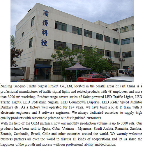 Pedestrian Crossing System Manual Traffic Signal Light