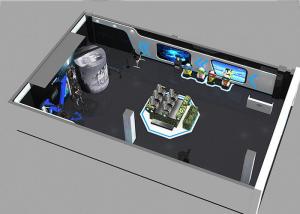 Multiplayer Shooting Space Standing Platform 9D VR Theme Park