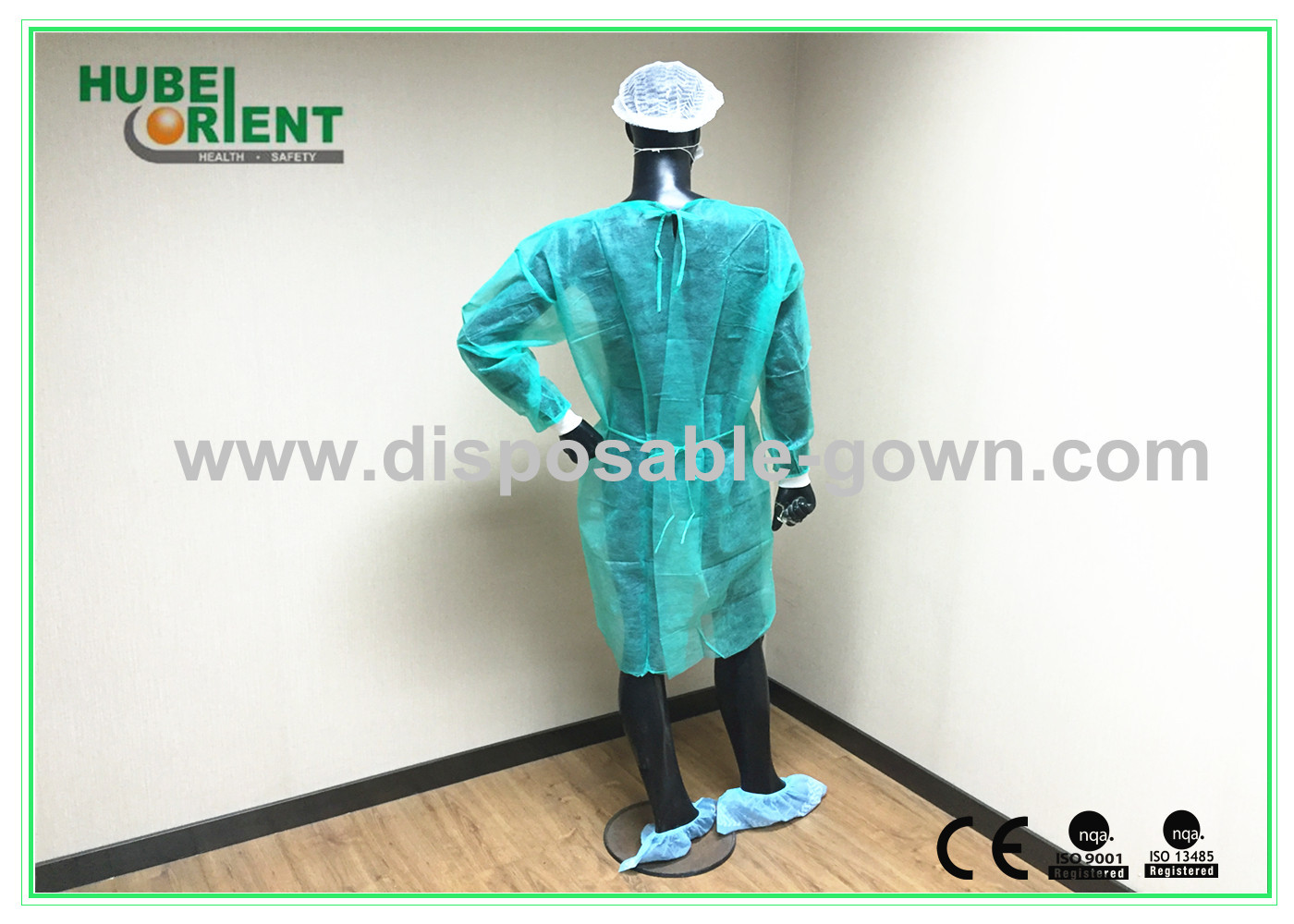 ISO Anti Static Polypropylene Disposable Isolation Gowns