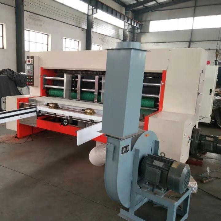 PLC Rotary Cardboard Carton Box Die Cutting Machine High Speed 380V