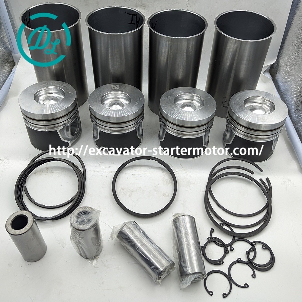 Xinchai A498BT/AD32XG Excavator Part Engine Cylinder Liner Piston Kit