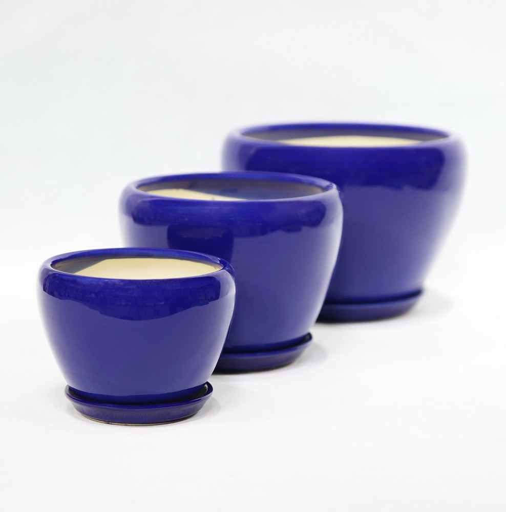 Simple Ceramic Pots High Durability For Garden Plants And Succulents