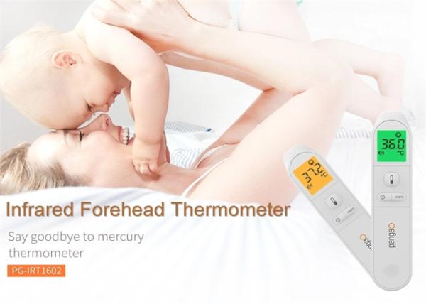 154*34*46mm IR Thermometer For Baby , Non Contact Thermometer Baby Non Earmuff