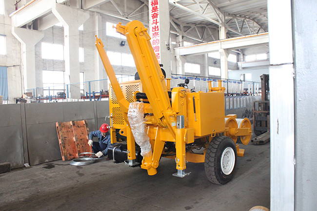 90kN Hydraulic Cable Puller Stinging Equipment Hydraulic Wire Puller
