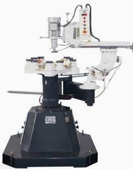 Cheap Manual Glass Edging Grinding Machine by Hand for Special Shape Glass Round Square Shape