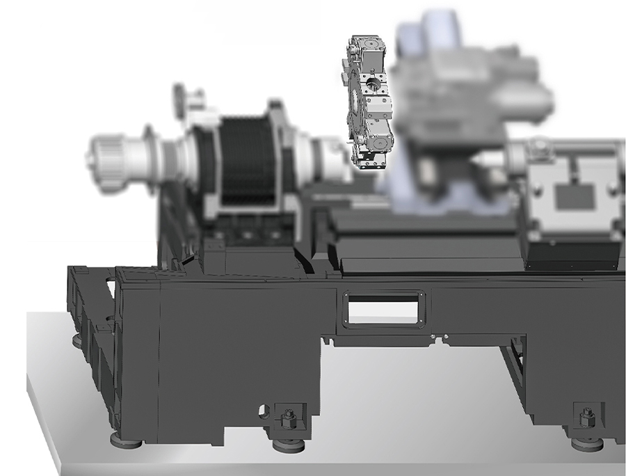 Parallel Dual Spindle CNC Turning Center