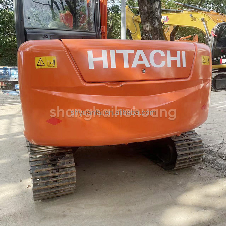 Second Hand Hitachi Excavator With Original ISUZU Engine And Hydraulic Pump