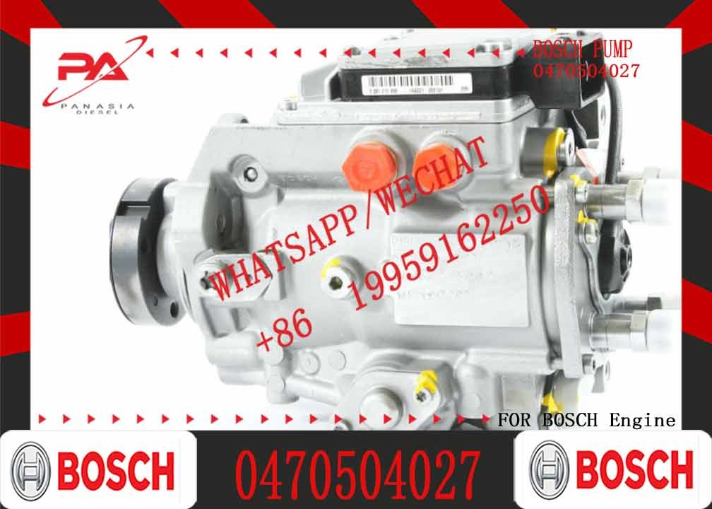 High Pressure Fuel Injection Pump 0 470 504 027 Common Rail Injection Pump 0470504027