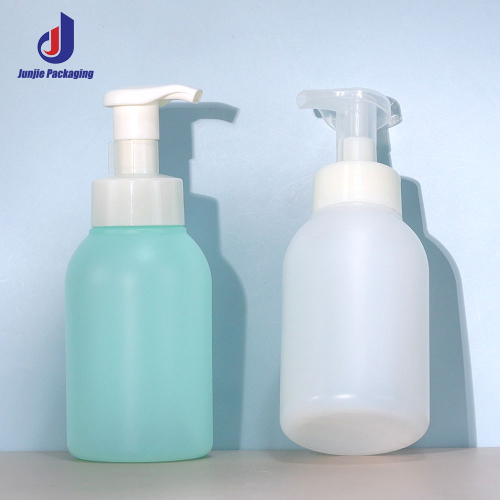 160ml Hand Wash Bottle Refillable Foaming Soap Dispenser Empty Custom Plastic Beauty Packaging