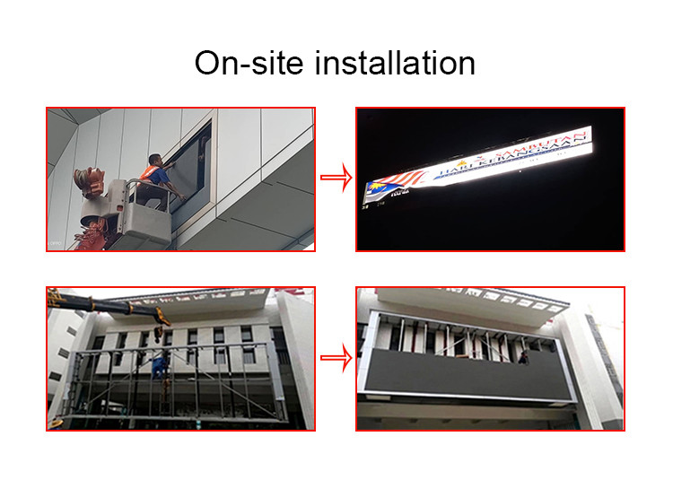 P10 Outdoor 6000nits Scrolling Message Led Signs SMD3535