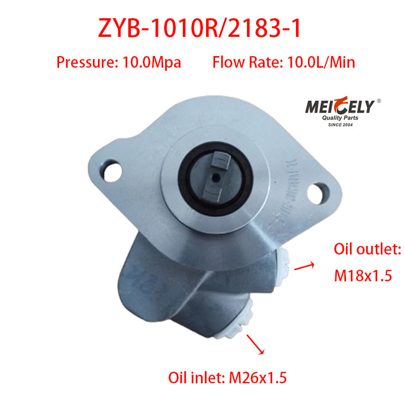 Yunnei Heavy Truck ZYB-1010R/2183-1 Steering Pump