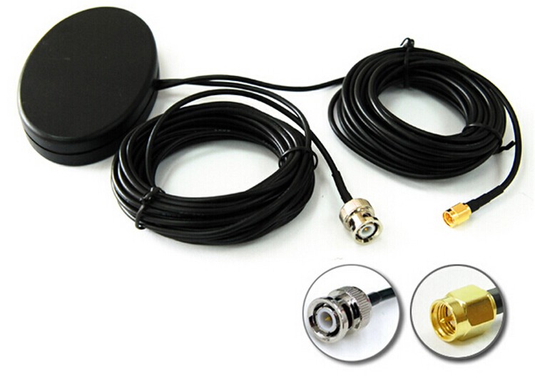 GPS/GSM Rugged Puck Combo Antenna with ts9 Jack Connector and Durable Construction