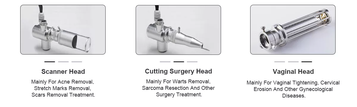 Women medical equipment fractional CO2 laser machine vaginal rejuvenation equipment